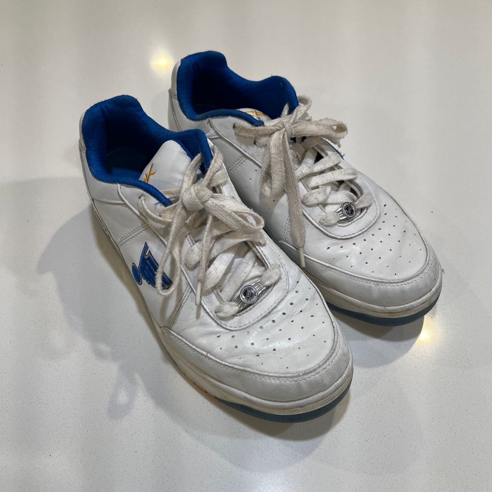 RBX St Louis Blues White Sneakers - Mens 11